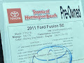 2011 Ford Fusion SE