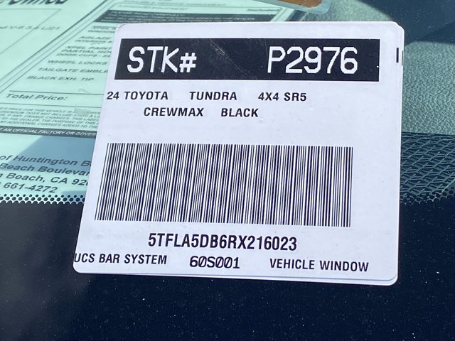 2024 Toyota Tundra SR5