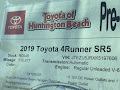 2019 Toyota 4Runner SR5